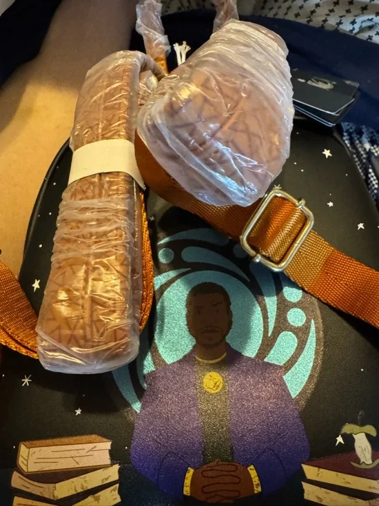 Loungefly Loki Time Variance Authority Brown & Tan Mini Backpack venticular - Picture 5 of 8